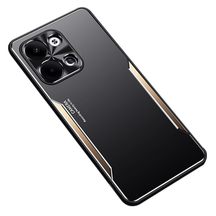 适用于OPPO Reno9手机壳金属男款磨砂壳Reno9外壳Reno9Pro+高端保护套镜头全包铝合金后壳软后壳硅胶壳防摔