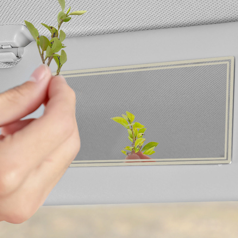 胤纯跨境热销汽车遮阳板化妆镜高清装饰粘贴镜式防碎不锈钢车用,汽车用品/电子/清洗/改装,车载化妆镜,淘宝优惠券,粉丝福利购,淘宝优惠卷