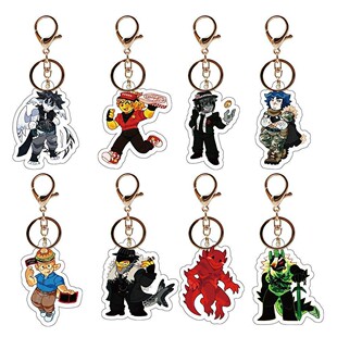 跨境FORSAKEN被遗弃的亚克力钥匙扣遗落之族系列游戏周边挂件礼物