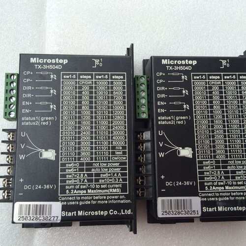 微步TX-3H504D步进电机驱动器斯达特Start 斯达微步Microstep议价