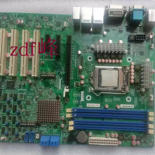 MTECH EB-750G2 V1.0 1155针台式电脑ATX工业主板双网口 DDR3议价