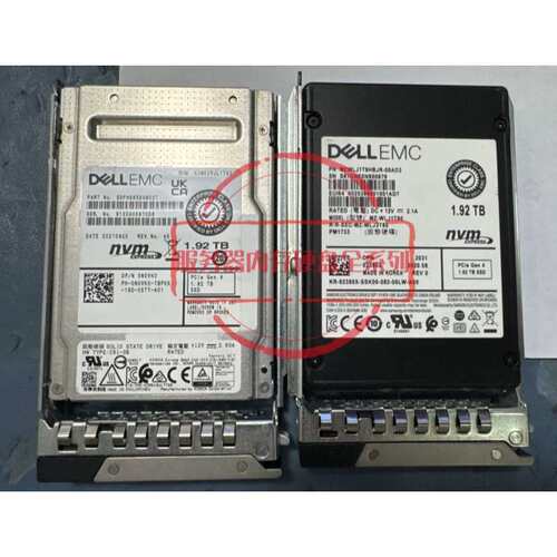 EMC R740 R750 硬盘 0N0VK0 02380X 1.92T SSD PCle Gen4 U2议价