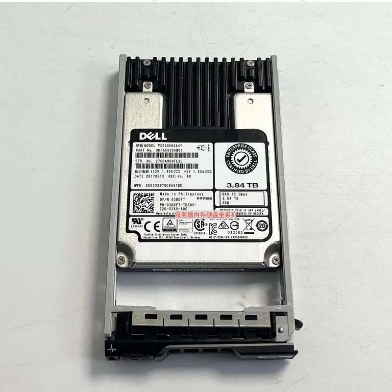 R730 R740 R750 混合型固态硬盘 3.84T 12G MLC SAS 2.5 SSD议价