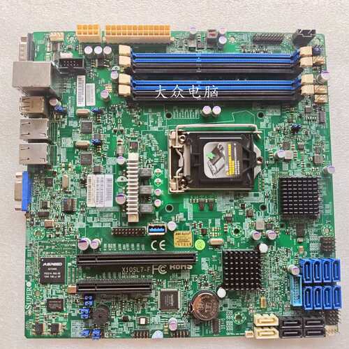 X10SL7-F 单路服务器主板1150针 支持主E3-V3 带远程管理议价