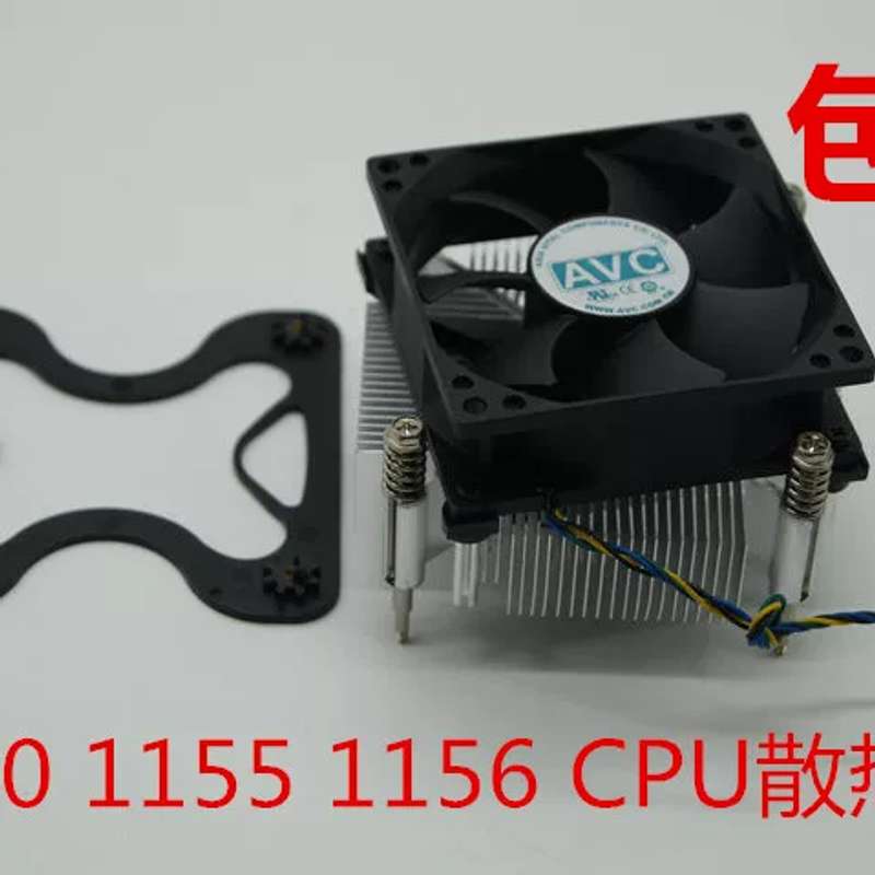 H61 H81 H110B250主板散热器风扇 温控静音1155 11501151风扇议价图片