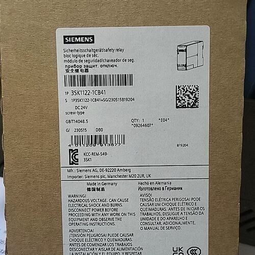 3SK1122-1CB41安全继电器正品议价