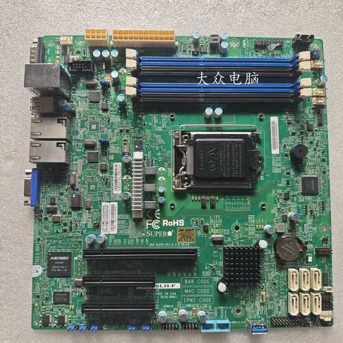 X10SLH-F 1150针 SATA3.0服务器主板 议价