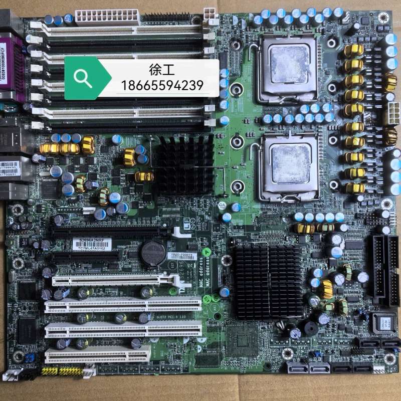 泰安TYAN S2696A2NRF 服务器工作站主板 771针双路主板 带双CPU议