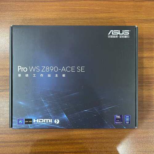盒装 Pro WS Z890-ACE SE 10G+2.5G M.2*4 DDR5 ATX 单路主板议价