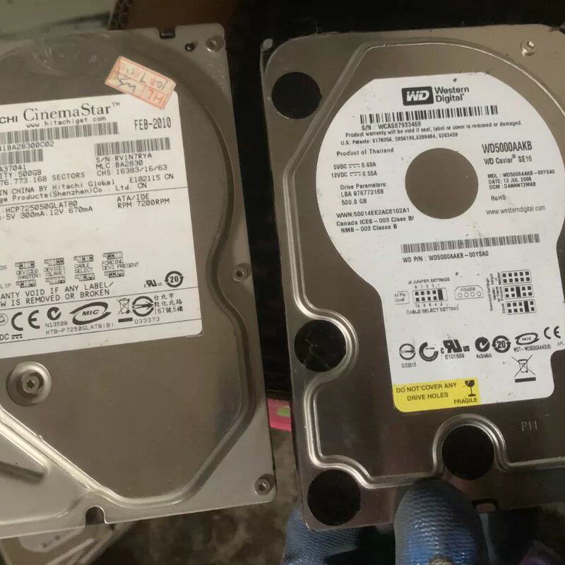 西数500G并口硬盘WD5000AAKB500g并口7200转3.5英寸台式机议价