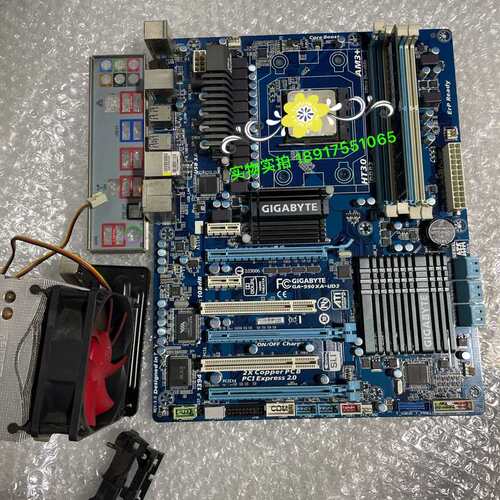990XA-UD3主板AM3+支持支持FX4100 6120 8370 9590cpu器议价