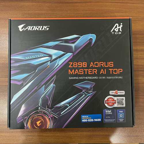 超级雕Z890 A MASTER AI TOP雷电4 WIFI7 M.2*4 双万兆主板议价