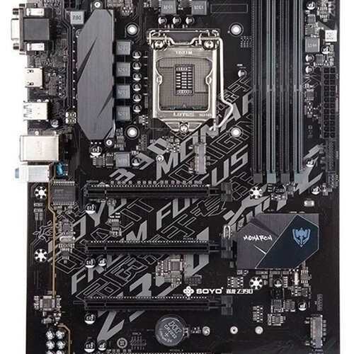 SOYO 梅捷SY-焱龙 Z390 主板 Core i9/7/5/13 cpu 四代内存议价