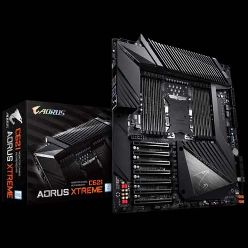 /C621 AORUS XTREME主板，支持3175X/超频，4GPU议价