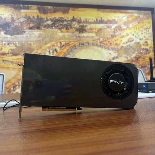 PNY RTX4070 Super/RTX4070 TI Super 涡轮双槽显卡 deepseek部署