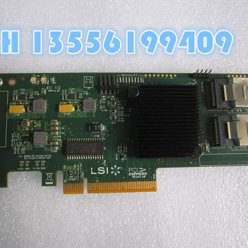 LSI SAS 9211-8i RAID磁盘硬盘阵列卡SAS 2008 SATA3 6GB/S议价