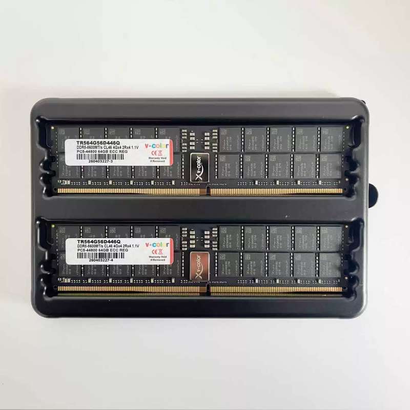 全何 64G/96G/128G 5600/6400 DDR5 服务器内存 叁年议价