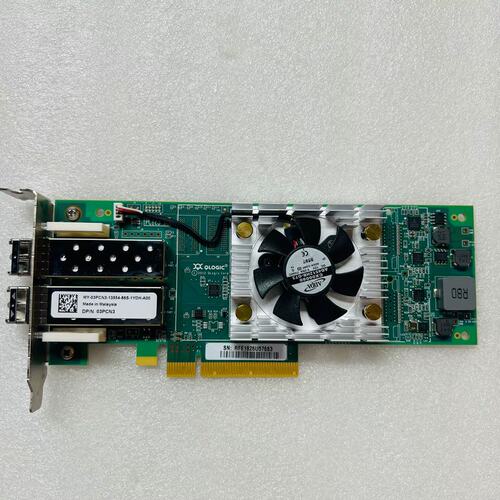16G双口光纤卡 HBA卡03PCN3 0H8T43 QLE2662L-DEL 16GB议价