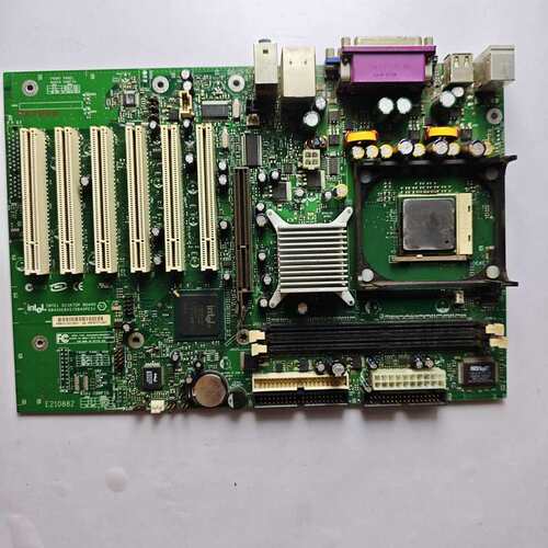 D845GEBV2/D845PESV 工控主板 PCI槽 实物拍摄议价