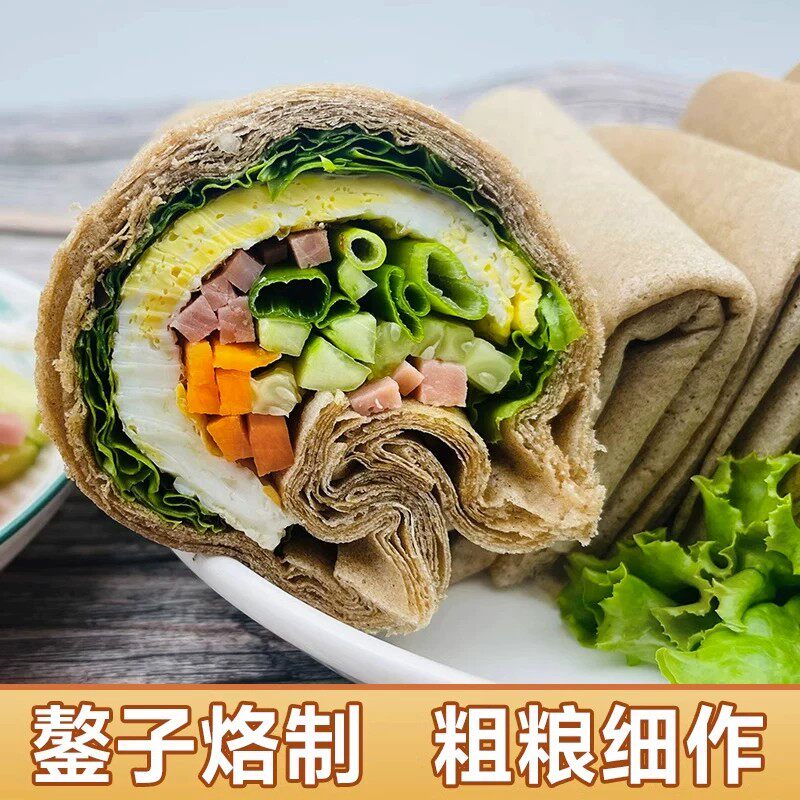 纯荞麦无加糖低脂煎饼