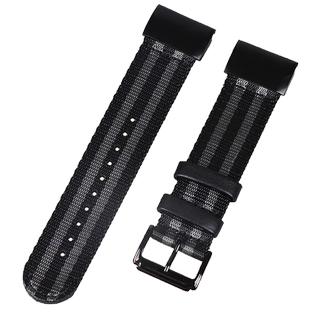 Garmin佳明Fenix5表带6S Pro/7X Plus本能instinct 2s快拆飞耐时3HR帆布替换腕带D2/EPIX/Enduro手表带5X MK1