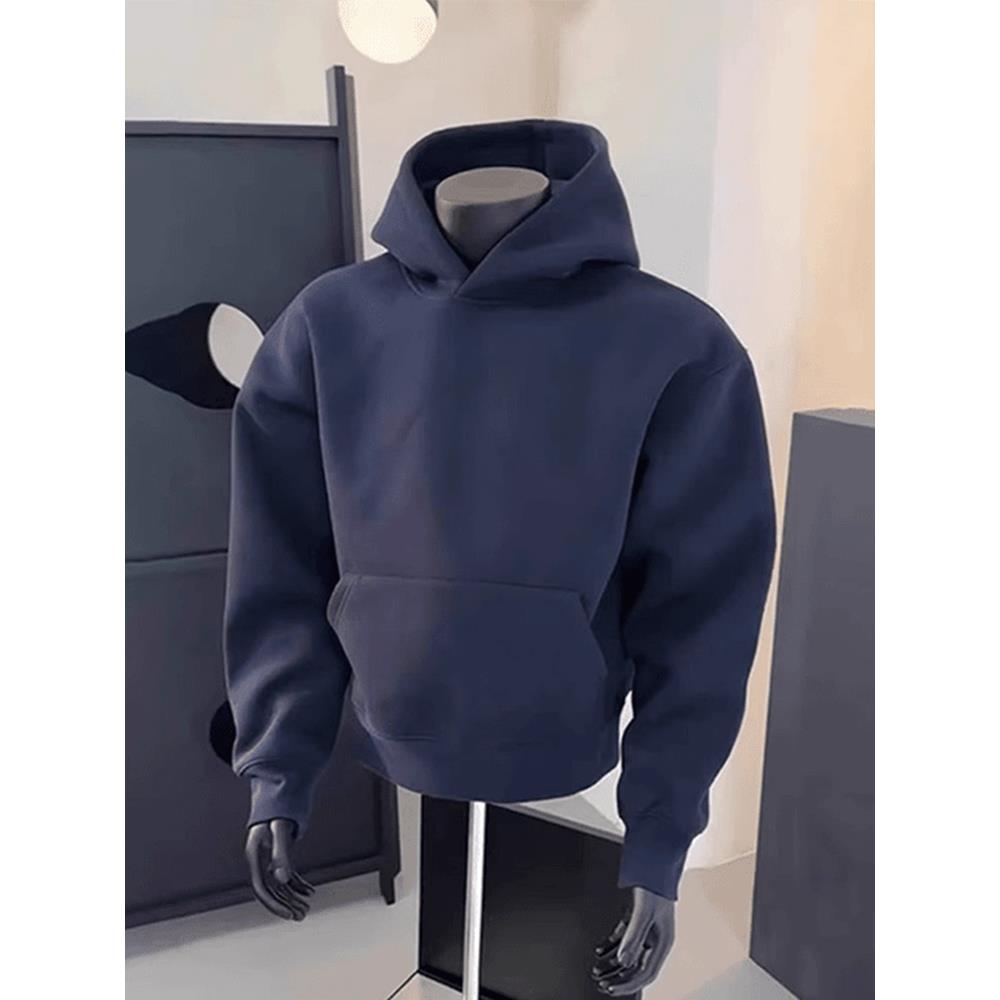 520g重磅卫衣男款连帽2025新款春秋冬潮牌高级感美式休闲纯棉外套