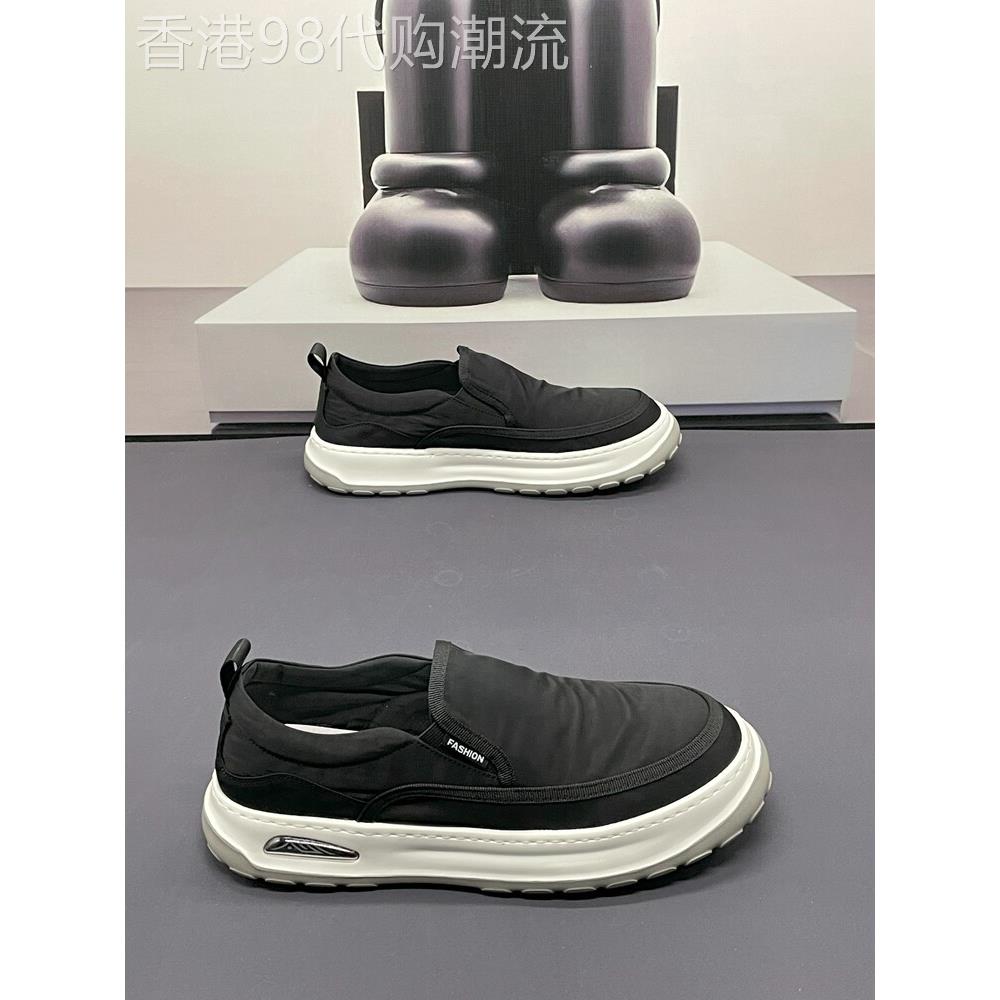 发现舒适的秘密Minimalism Aquaman懒人一脚蹬帆布鞋男冰丝乐福鞋