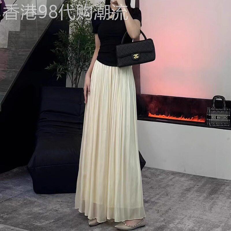 高级感阔腿裤女夏薄款气质裙裤宽松垂感拖地休闲裤高个子冰丝裤裙