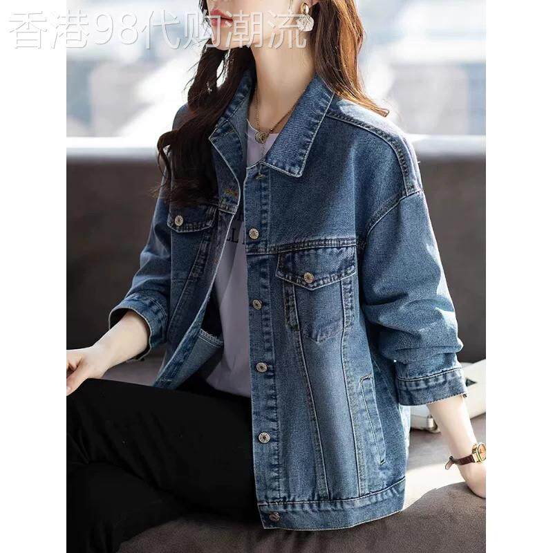 复古短款牛仔外套女2026春秋薄款时尚休闲百搭夹克小个子气质上衣