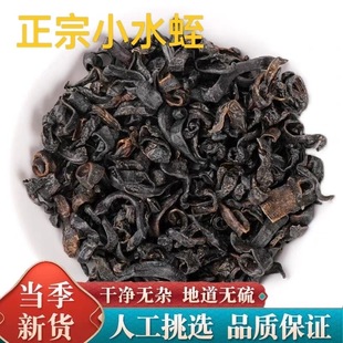 小水蛭干货500g中药材野生清水日本医蛭蚂蟥干品包邮免费磨水蛭粉