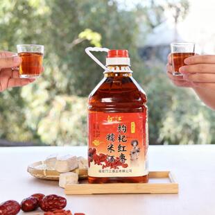 汀江枸杞红枣糯米酒客家传统酒酿纯粮食酒自然发酵酒8度长汀发货