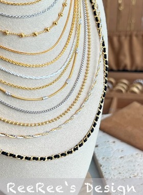 925纯银项链精致爆闪日常百搭