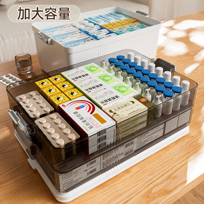 药盒药箱收纳盒医品家用