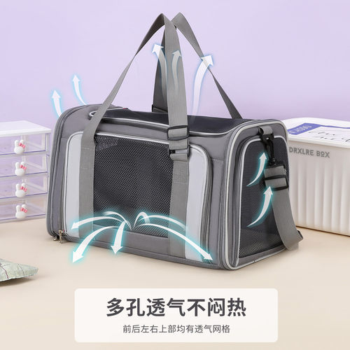 猫外出便携拉杆宠物包新