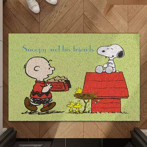 史努比入户防滑抗污耐脏地垫