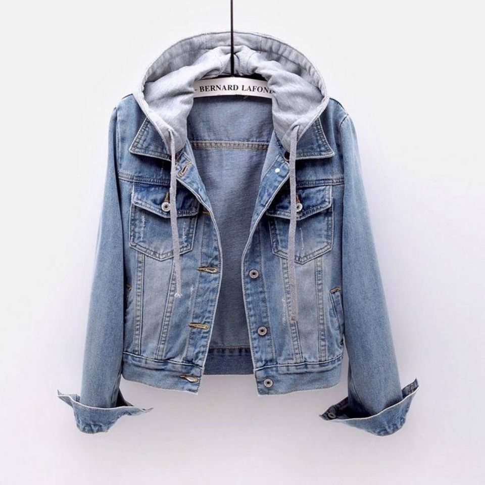 womenclothes牛仔短外套