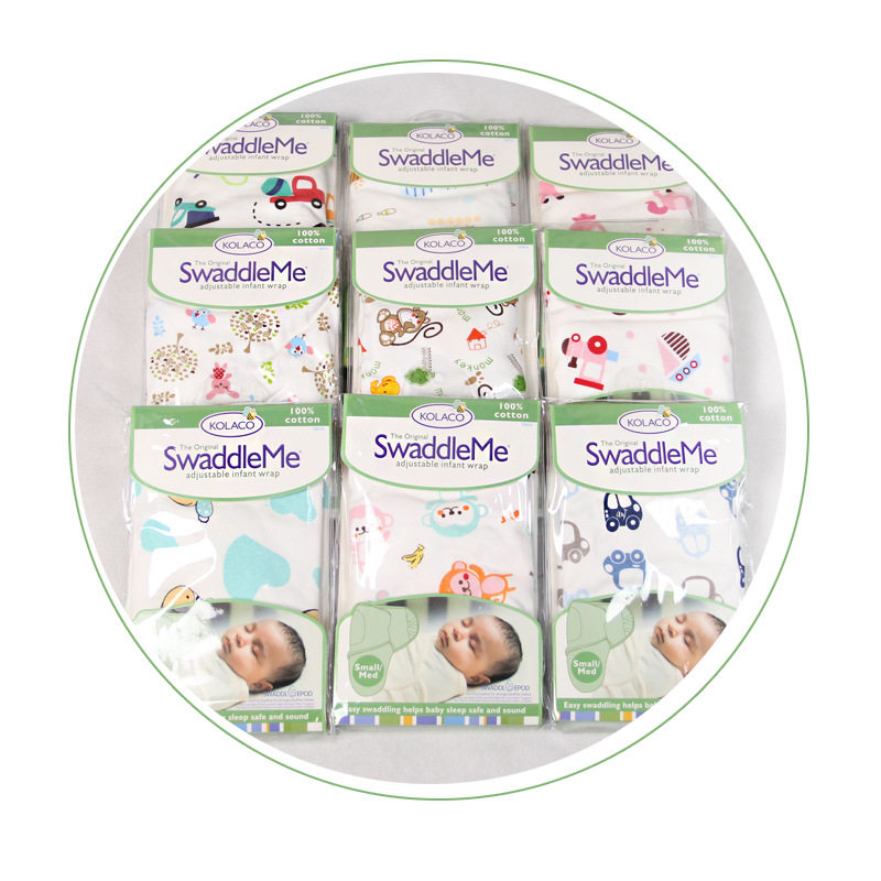 swaddle 棉针织襁褓 婴儿襁褓 棉襁褓 宝宝包巾抱被抱毯 襁褓