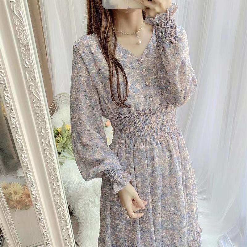 womenclothes文艺风碎花