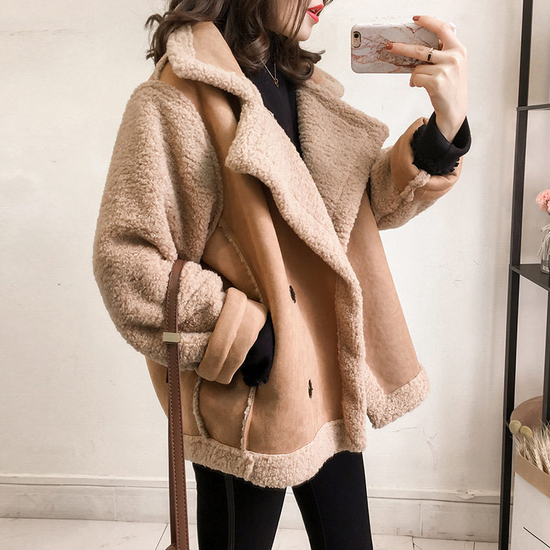 womenclothes羊羔毛外套