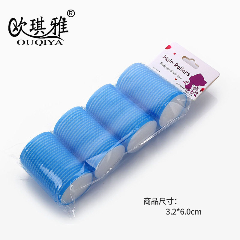 海绵芯自粘魔术卷发筒卷发海绵 海绵卷发器 刘海卷跨境圆柱海绵卷