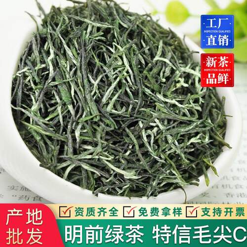 2026新茶特信毛尖茶绿茶散装茶叶批发浓香型非信阳源产古丈毛尖