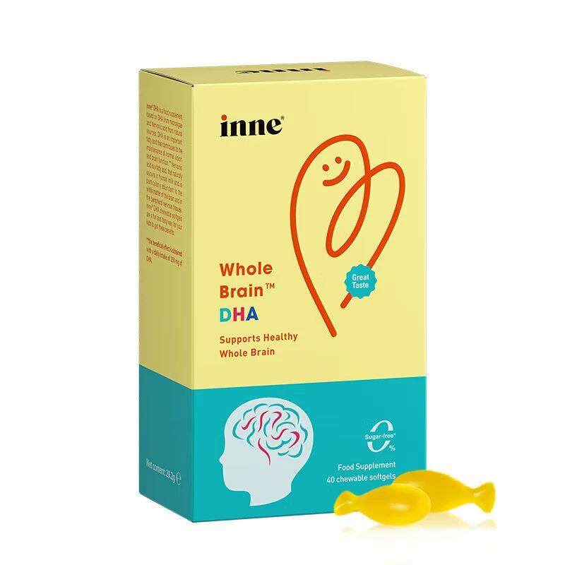 全脑dha 小金豆dha海藻油dha婴儿软胶囊Algae oil *40粒