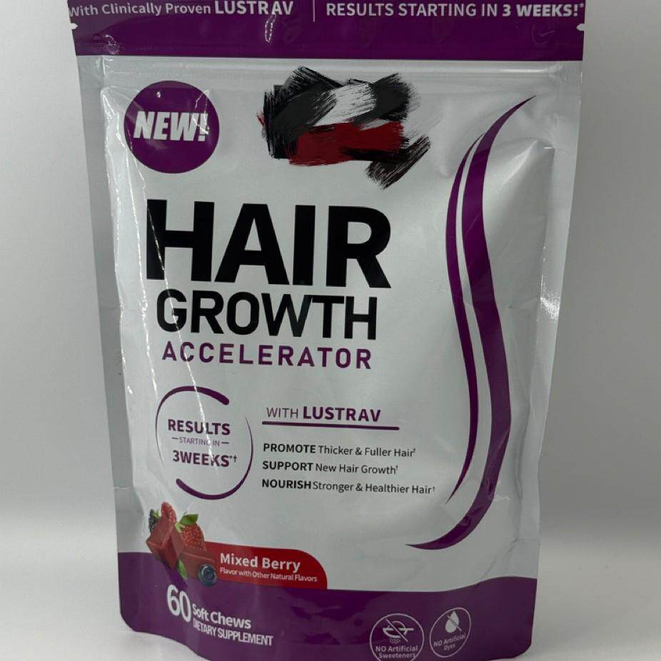 Hair Growth头发生物素Vitamin gummies维他命软糖