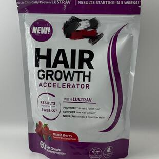 Hair Growth头发生物素Vitamin gummies维他命软糖