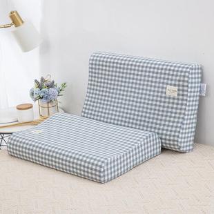 水洗棉乳胶枕套40cmx60cm纯棉成人儿童30x50全棉橡胶枕头套单人