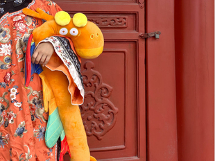 【沈阳文创】木都里沈阳故宫文创祥龙抱枕玩偶毛绒玩偶送礼物