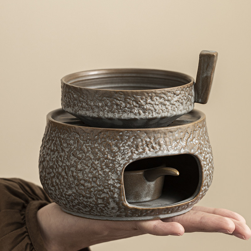 温泡茶炉蜡烛煮茶加热底座保温暖茶烤茶炒茶提香器烘泡茶炉烛台小