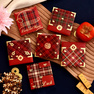 红包2026新款高档创意简约蝴蝶结卡通小号利是封通用过年定制LOGO