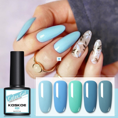 2/4/5/6Pcs Nail Polish Gel Set Nails Hybrid Gel Vernis Semi