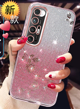 适用小米10s新款手机壳女mi10至尊版硅胶保护套女M2102J2SCxiaomi10pro曲面屏全包防摔十s透明软外壳网红高档